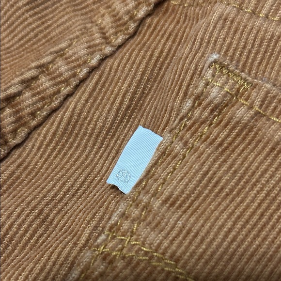 Levi's Women's Copper Demi Curve Straight Leg Corduroy Jeans - Picture 7 of 7